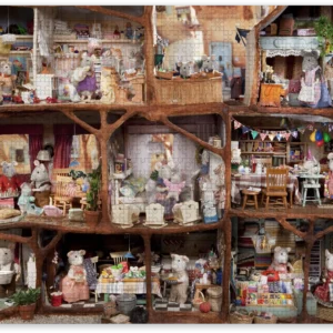 Muizenhuis I puzzel bij de buren 1000 stukjes