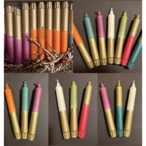 Kaars I Dippy gold collection