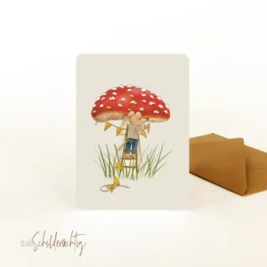 Ansichtkaart I Herfstfeestje