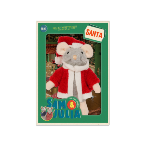 Knuffel Muizenhuis I Kerstman