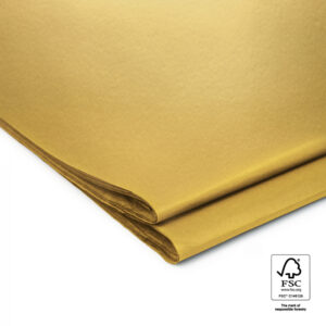 Vloeipapier - metallic gold (3st)