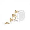 Stickers I mini hart goud (10 st) - Afbeelding 3