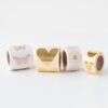 Stickers I mini hart goud (10 st) - Afbeelding 2