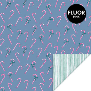 Inpakpapier I candy cane blue 70x300cm