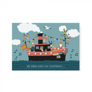 Kaart I Sinterklaas pakjesboot 12