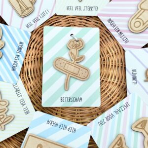 Houten kaart I Beterschap