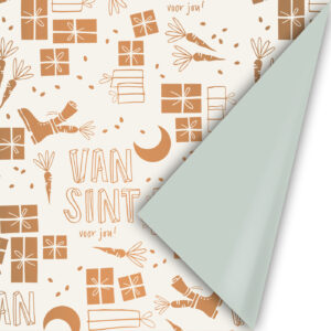 Inpakpapier I Sint happy wrapping 50x300cm