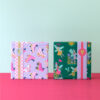 Stickers heart flamingo pink (10st) - Afbeelding 2