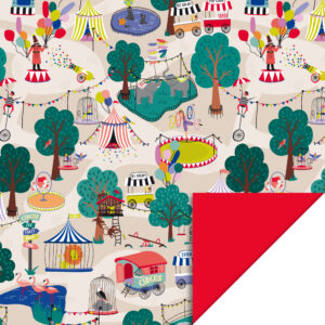 Inpakpapier I circus 50x300cm