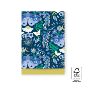Inpakzakje botanic blue I L (5 st.)