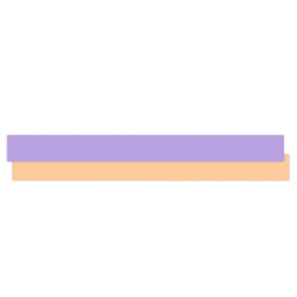 Krullint I lilac / orange (5m) - Afbeelding 2