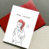 Wenskaart I Hippe Kerstman - Afbeelding 2