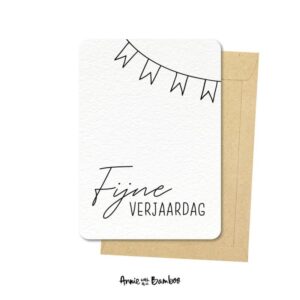 Ansichtkaart I Fijne verjaardag