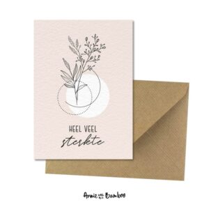 Wenskaart I Heel veel sterkte