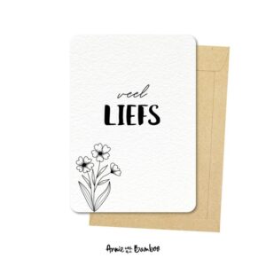 Ansichtkaart I Veel liefs