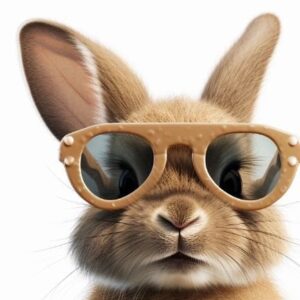 Ansichtkaart I Bunny hop