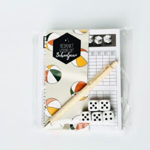 Dobbelspel I bedankt voor het schooljaar I strandbal