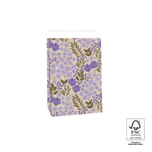 Blokzak flower field lilac- L (2st)