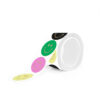 Stickers I 4 kleuren mini smiley gold (10 st) - Afbeelding 2