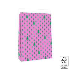Blokzak pink xmas tree  - XL (2st)