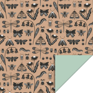 Inpakpapier I insecten 70x300cm
