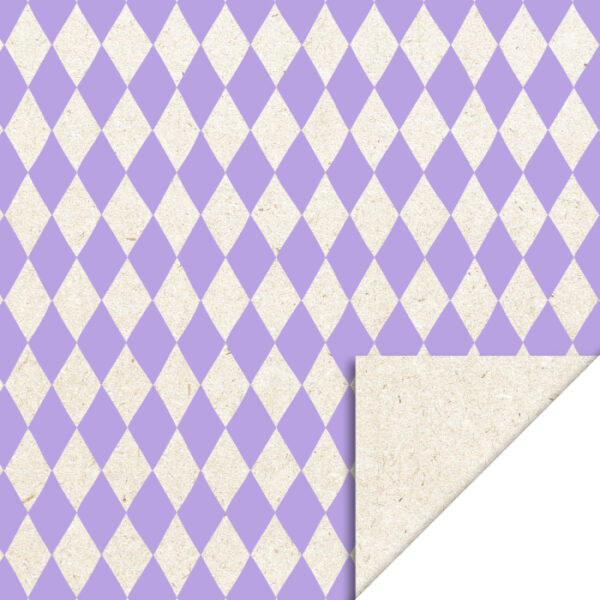 Inpakzakje harlequin lila I XL (5 st.) - Afbeelding 2