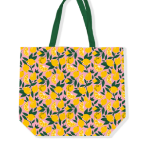 Canvas tas I lovely lemons