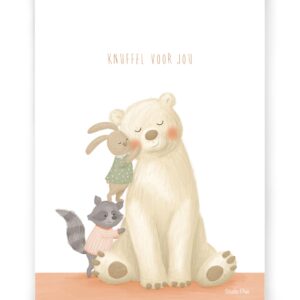 Kaart I Knuffel voor jou StudioPhie