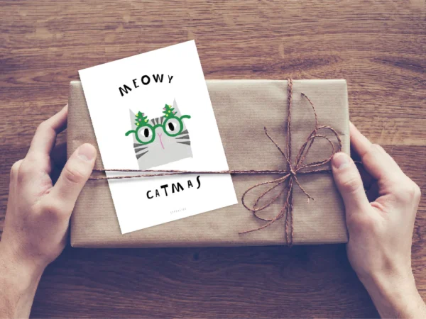 Ansichtkaart | Catmas – Typealive - Afbeelding 2