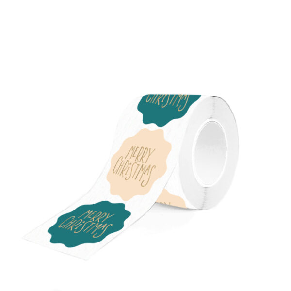 Stickers I X-mas Stickers Duo – Merry Christmas Gold Jade (10st)