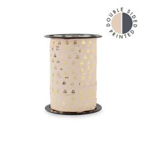Krullint | Sint Paporlene Mijter Beige/Night Blue  (5m)