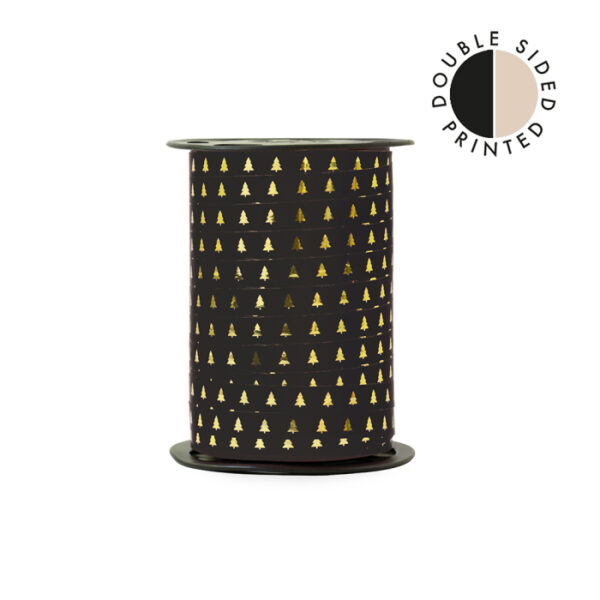 Krullint I X-mas Paporlene Tree Black/Beige (5m)