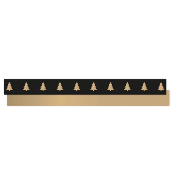 Krullint I X-mas Paporlene Tree Black/Beige (5m) - Afbeelding 2