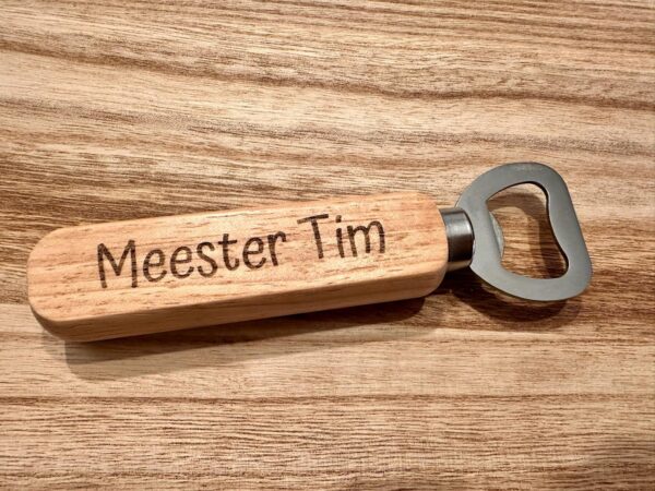Gepersonaliseerde flesopener met gravering - Afbeelding 6