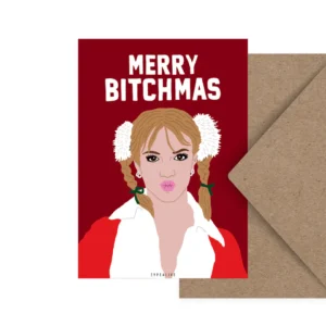 Ansichtkaart | Bitchmas – Typealive