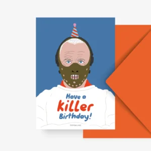 Ansichtkaart | Killer Birthday – Typealive