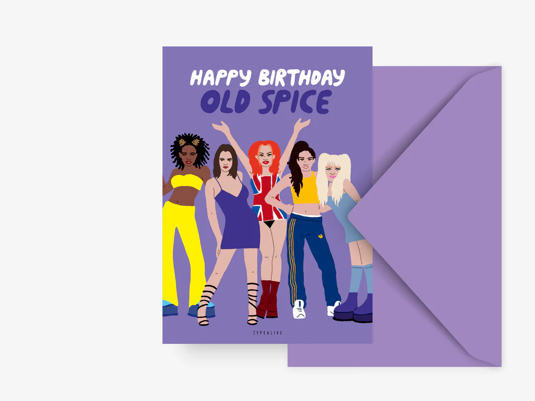 Ansichtkaart | Old Spice – Typealive