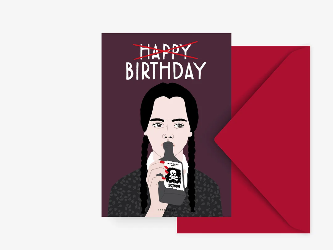 Ansichtkaart | Birthday – Typealive