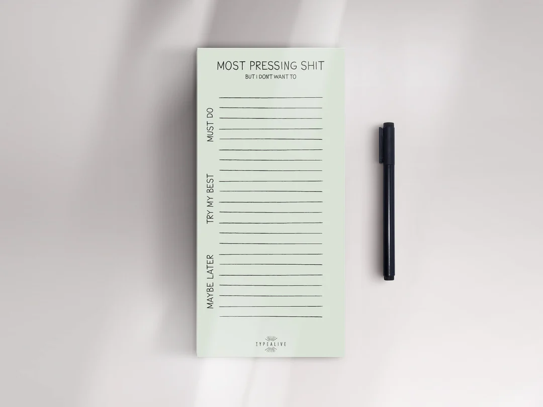 Notitieblok | Pressing shit - Afbeelding 3