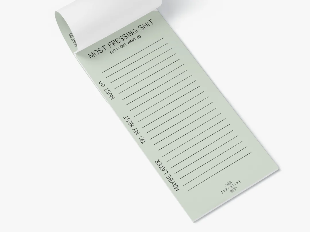 Notitieblok | Pressing shit - Afbeelding 2