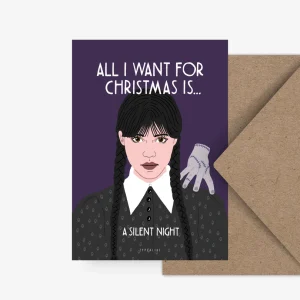 Ansichtkaart | A Silent Night – Typealive