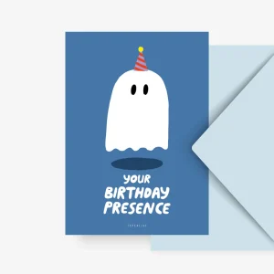 Ansichtkaart | Birthday Presence – Typealive