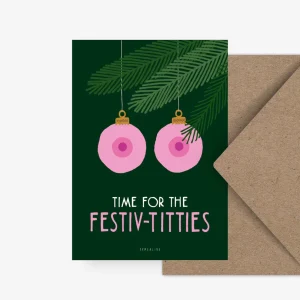 Ansichtkaart | Festiv Titties – Typealive