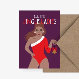 Ansichtkaart | Jingle Ladies – Typealive