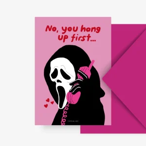 Ansichtkaart | You hang up – Typealive