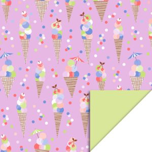 Inpakpapier I Ice Confetti Pink 70x300cm