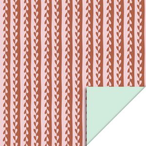 Inpakpapier I Hearts Mini - Pastel Mint 70x300cm