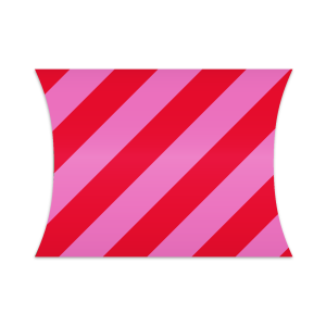 Gondeldoosje I Stripes red/pink (2st.)