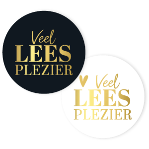 Stickers I Veel leesplezier (5st.)