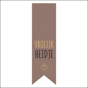 Sticker I vaantje I vrolijkheidje (10st.)